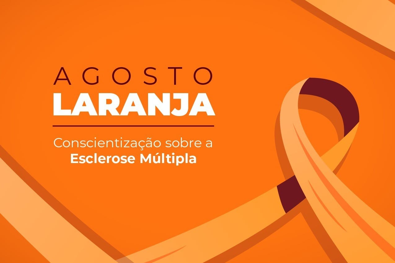 Saúde reforça Agosto Laranja e alerta para esclerose múltipla