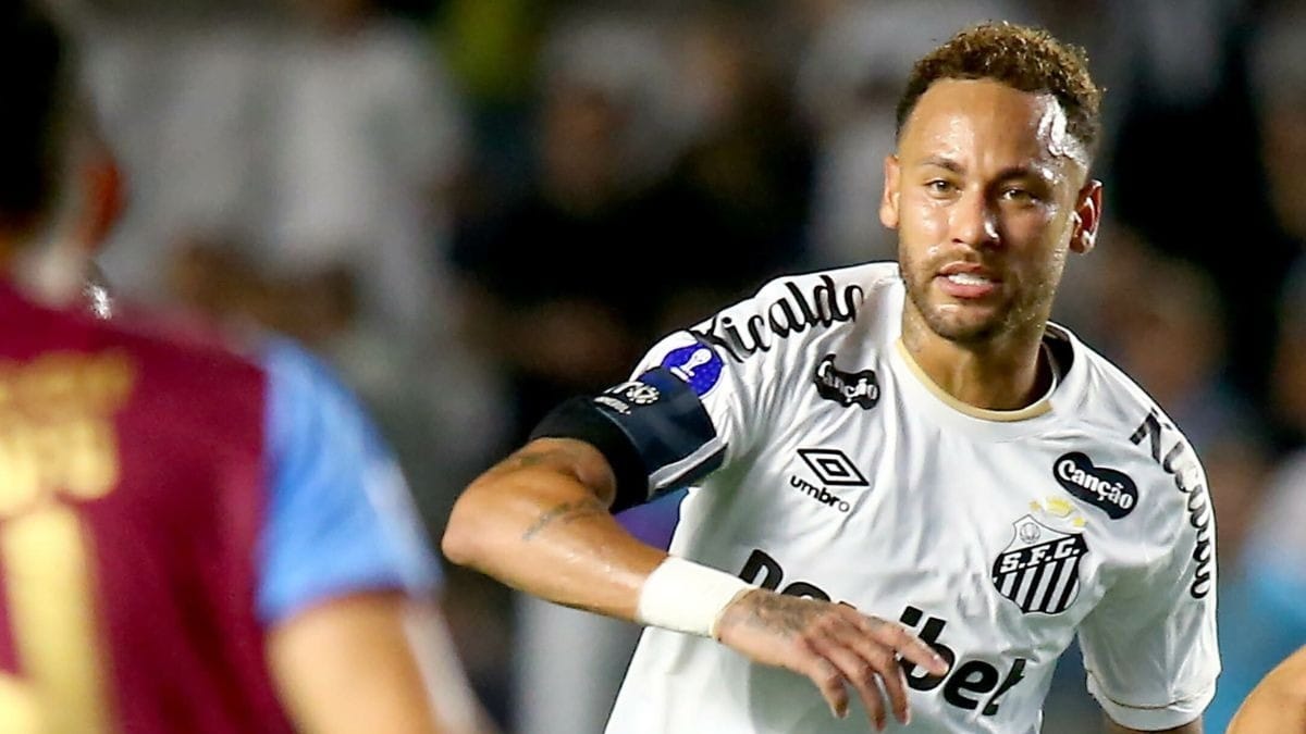 4 assistências": veja os números de Neymar em Santos x Macará