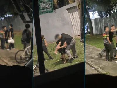 VÍDEO: adolescente é apreendido após esfaquear jovem de 17 anos
