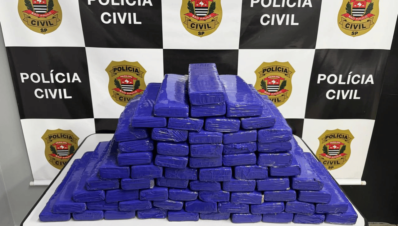 Homem é preso após ser encontrado com aproximadamente 70 kg de maconha