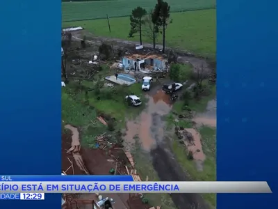 10 tornados passaram pelo Paraná em 2026
