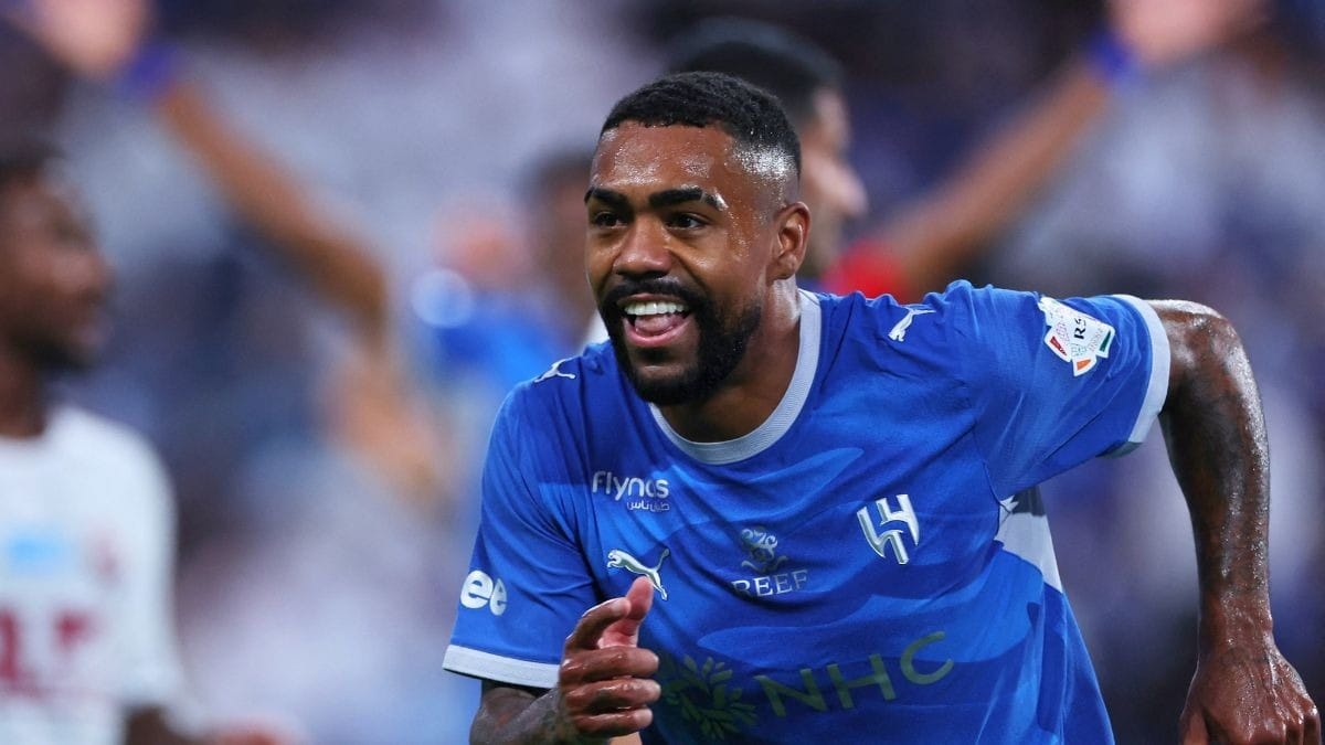 Malcom comemora gol pelo Al Hilal | REUTERS/Hamad I Mohammed