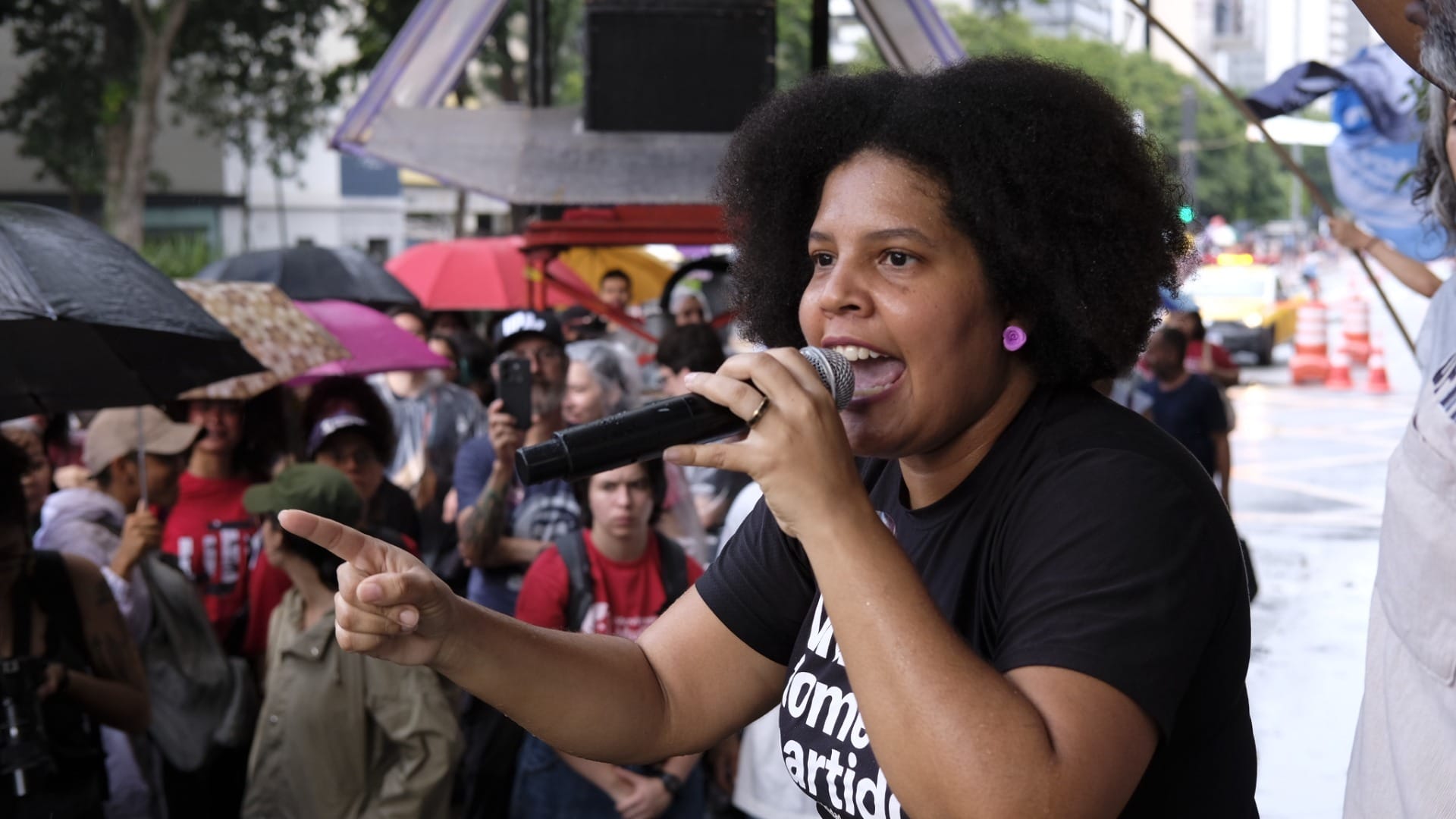 Samara Martins, candidata à presidência pelo Unidade Popular