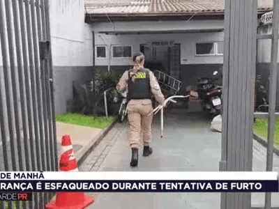 Segurança é esfaqueado ao tentar impedir furto em Curitiba