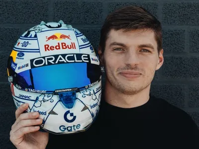 Verstappen revela capacete para o "último" GP da Holanda na Fórmula 1