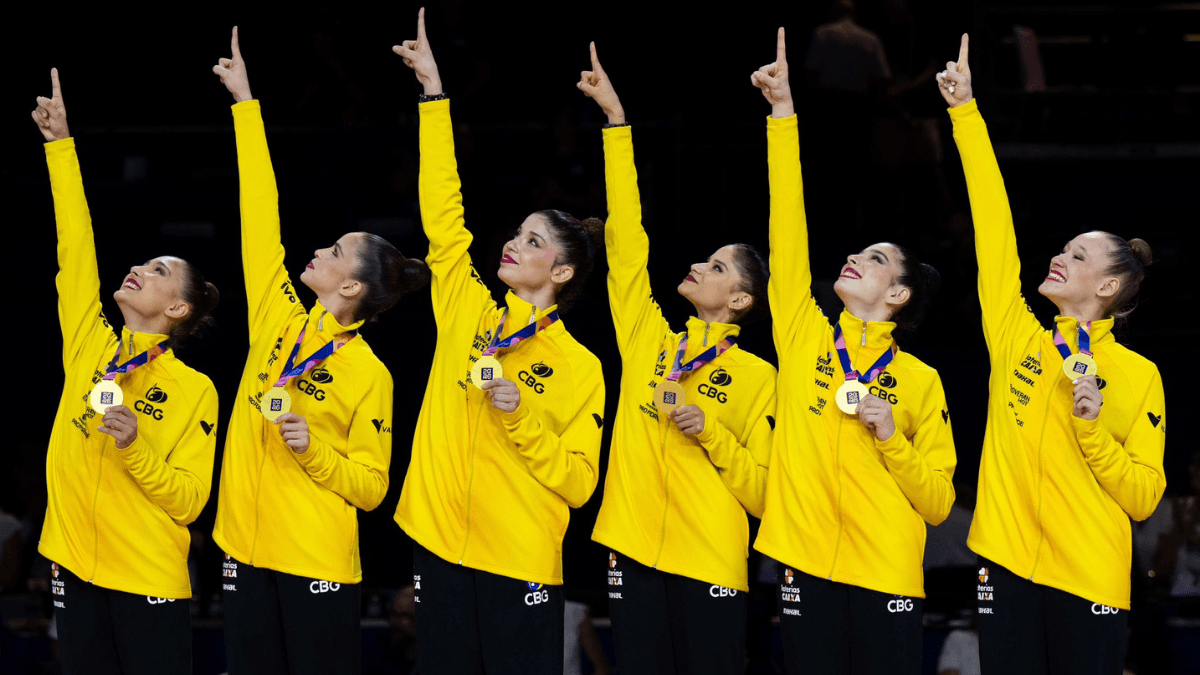 Brasil brilha no Mundial de Ginástica Rítmica e foca nos Jogos Olímpicos