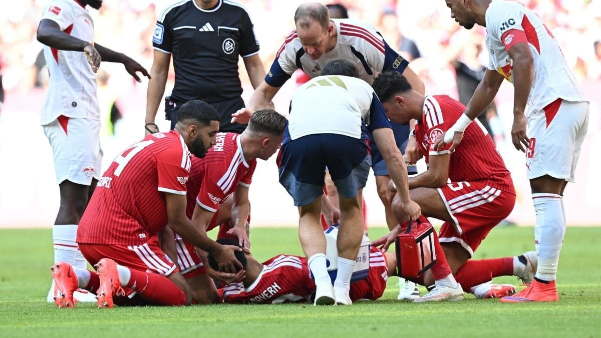 Musiala desmaia em amistoso do Bayern veja o que se sabe | Esportes | QTU - Notícias