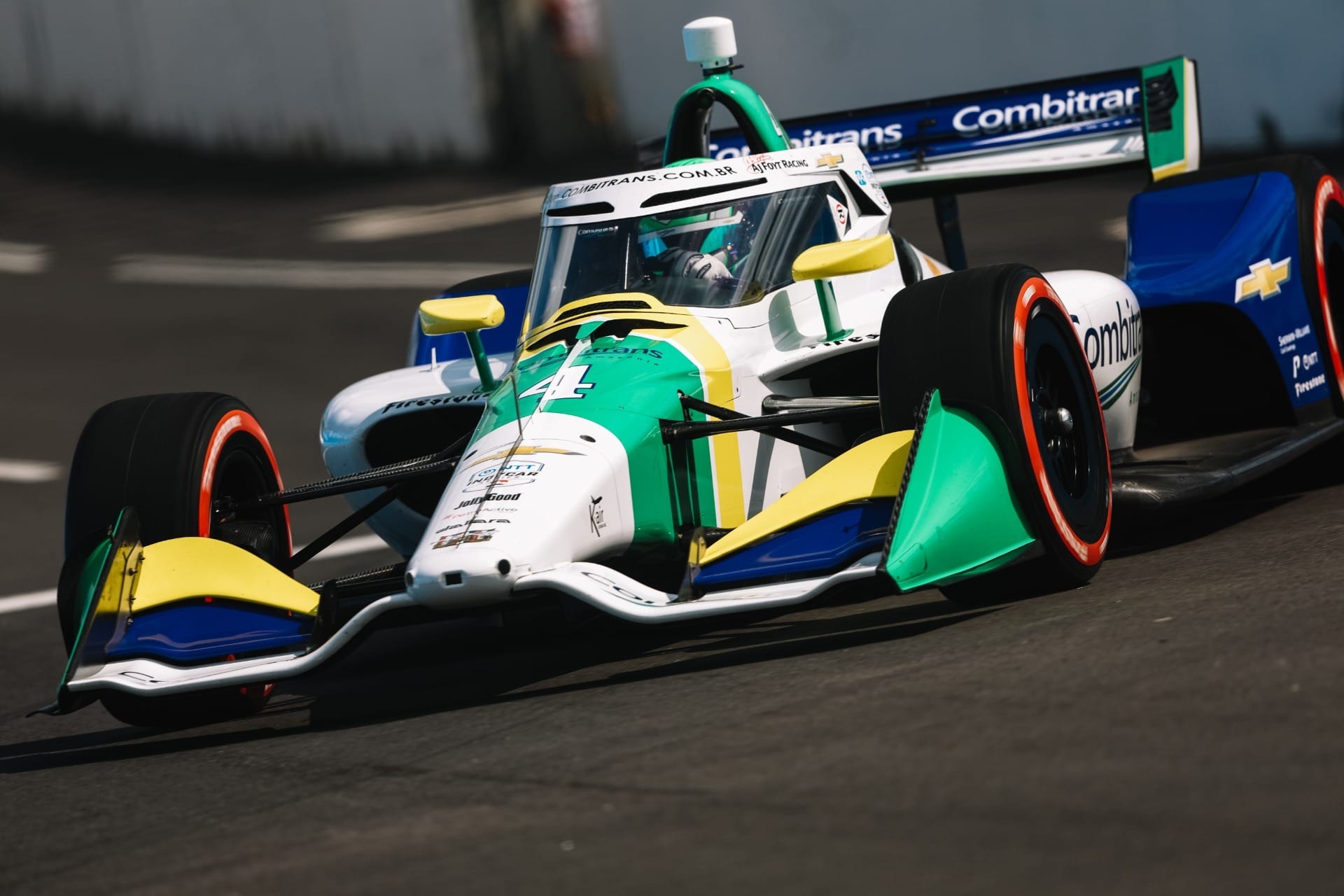 Caio Collet mostra velocidade, mas enfrenta problemas no GP de Markham