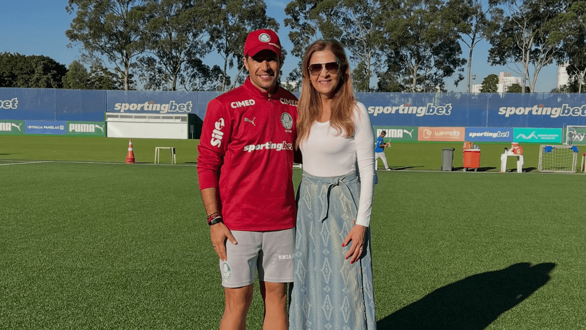 Leila Pereira sai em defesa de Abel Ferreira no Palmeiras e manda recado