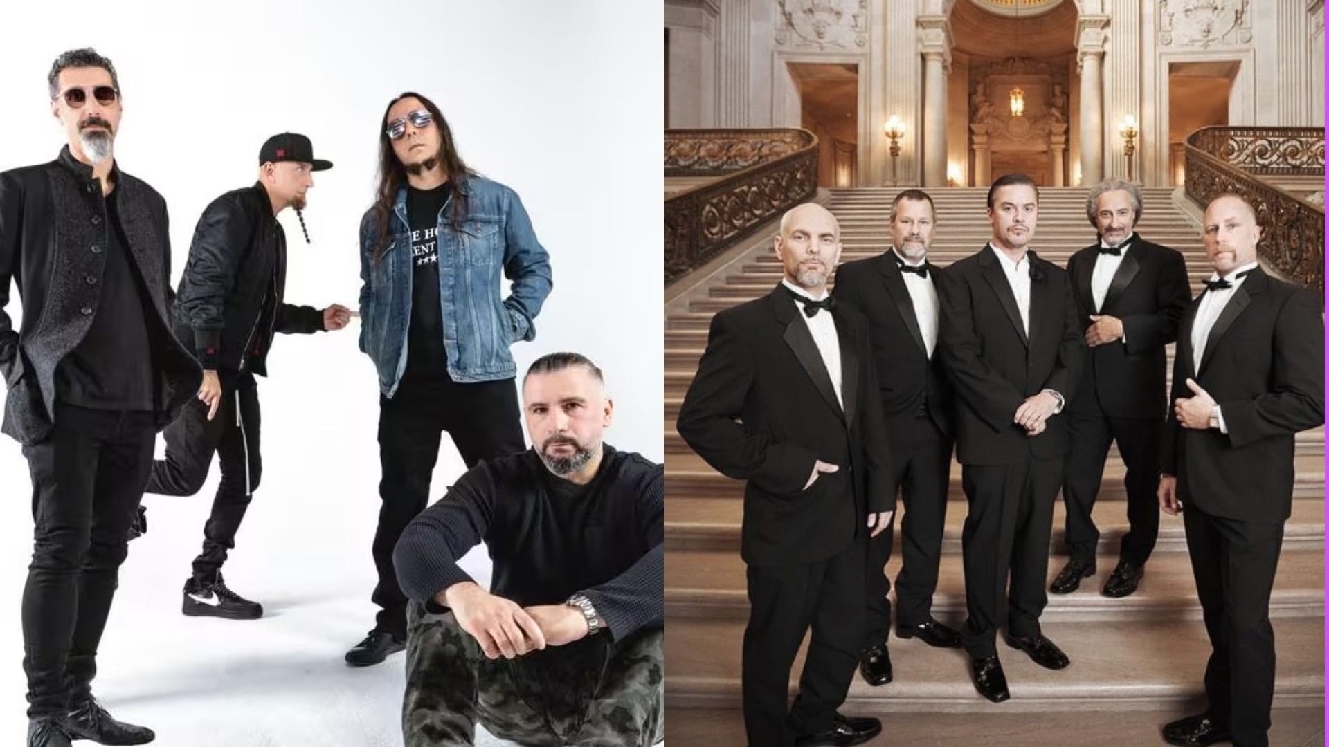 System Of A Down anuncia show no Maracanã com Faith no More em 2027