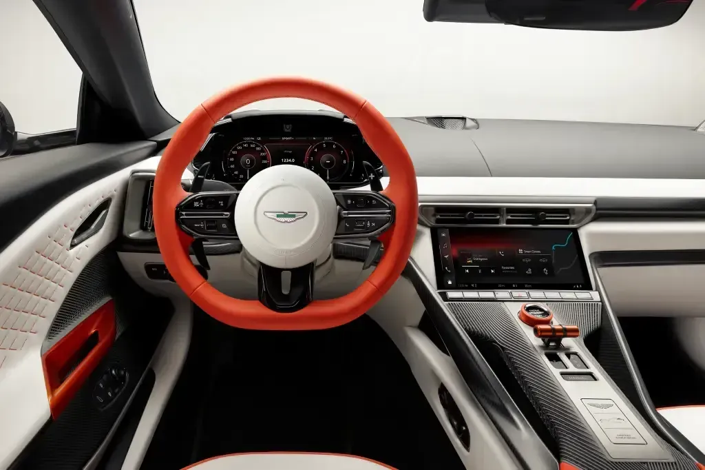 Console do Aston Martin Valen reúne componentes produzidos em impressão 3D