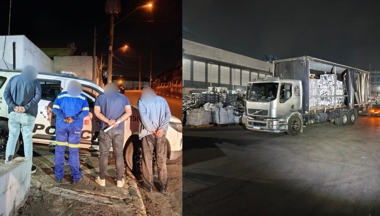 Polícia prende 4 envolvidos com fraude em fábrica na cidade de Alumínio