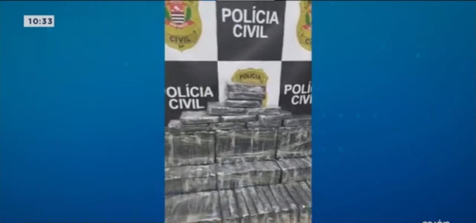 Polícia apreende 140 kg de pasta de cocaína em caminhão no interior de SP