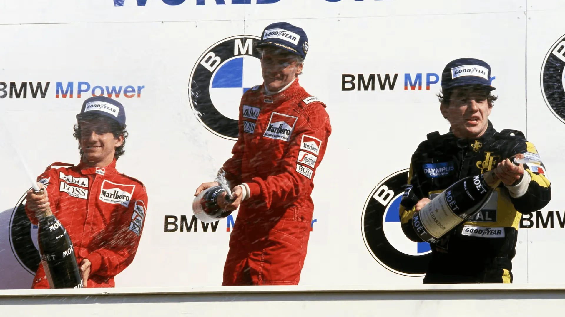 Última vitória de Niki Lauda na Fórmula 1 contou com Alain Prost e Ayrton Senna no pódio