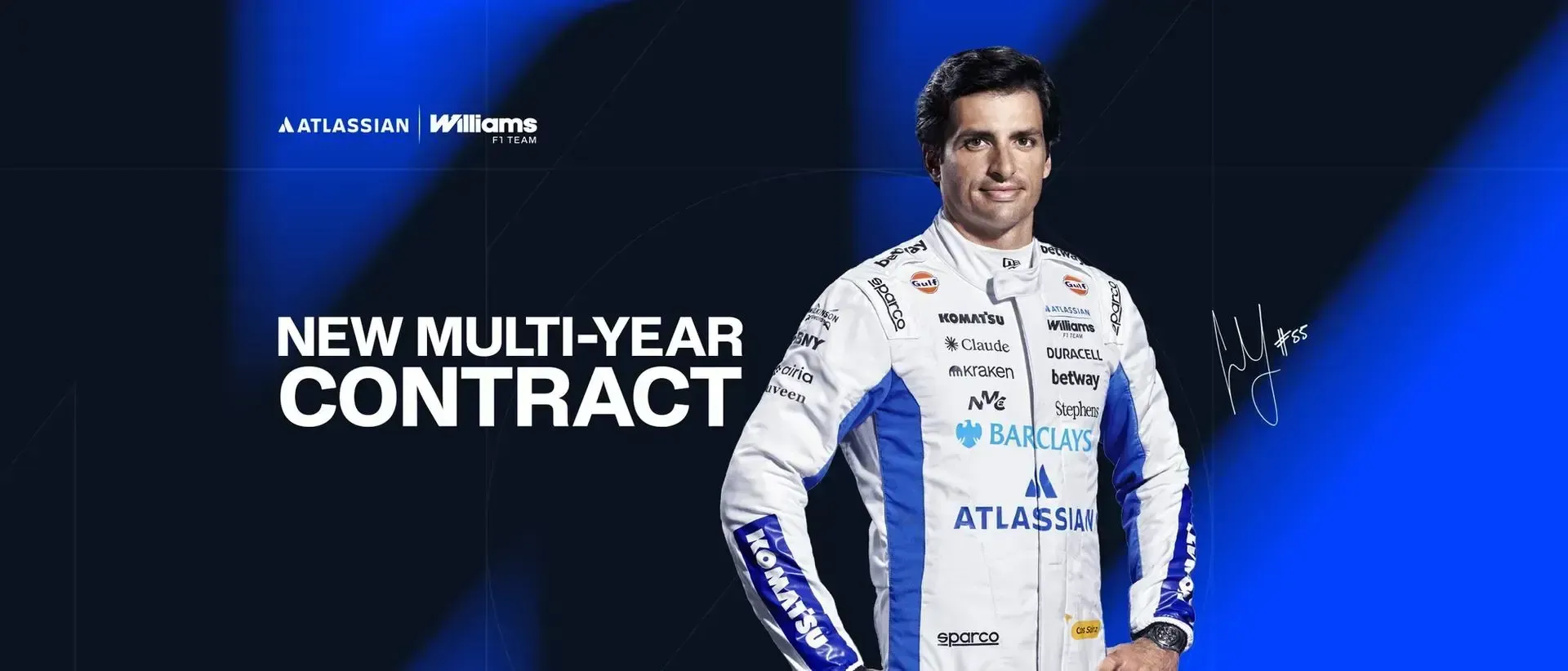 Carlos Sainz renova e Williams fecha dupla de pilotos para 2027 - QTU Questões do Universo