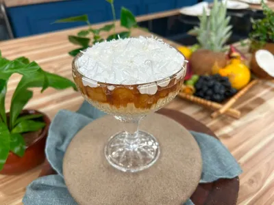 Doce delícia de abacaxi da Taís Evaristo | Band Receitas
