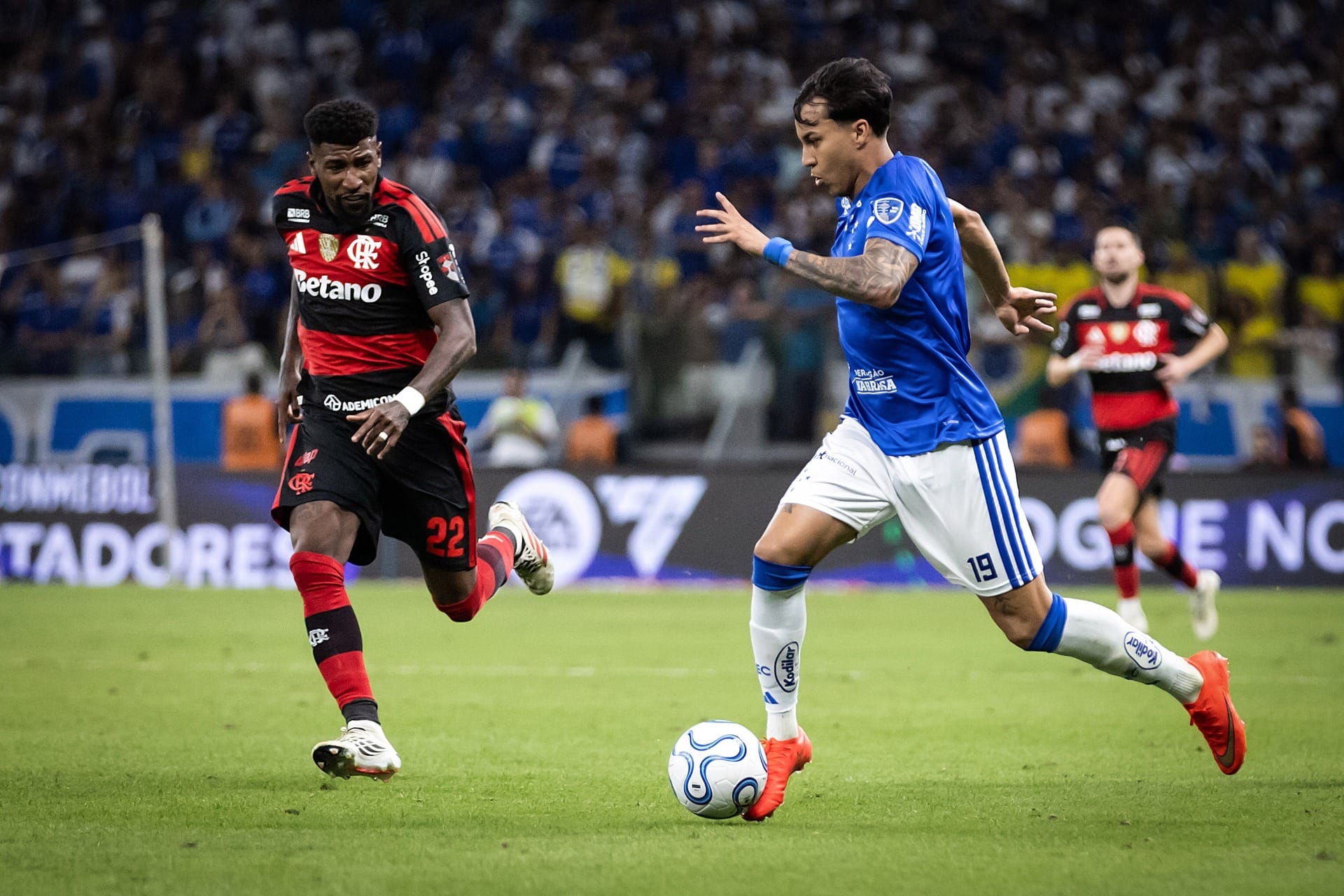 Flamengo tem desfalques nos relacionados para jogo contra o Cruzeiro; veja