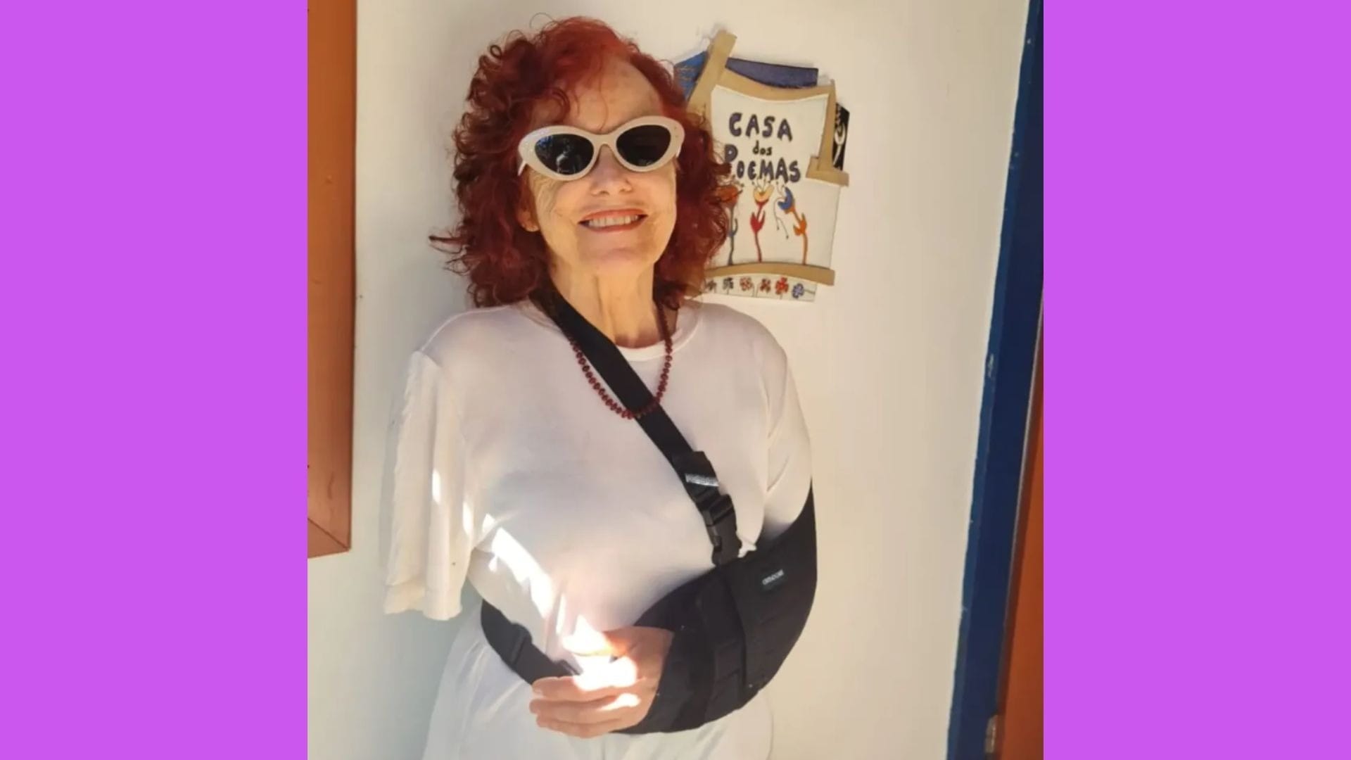 Escritora Roseana Murray sofre acidente doméstico: 