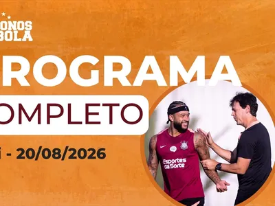 Os Donos da Bola: Craque Neto debate decisão do Corinthians na Libertadores
