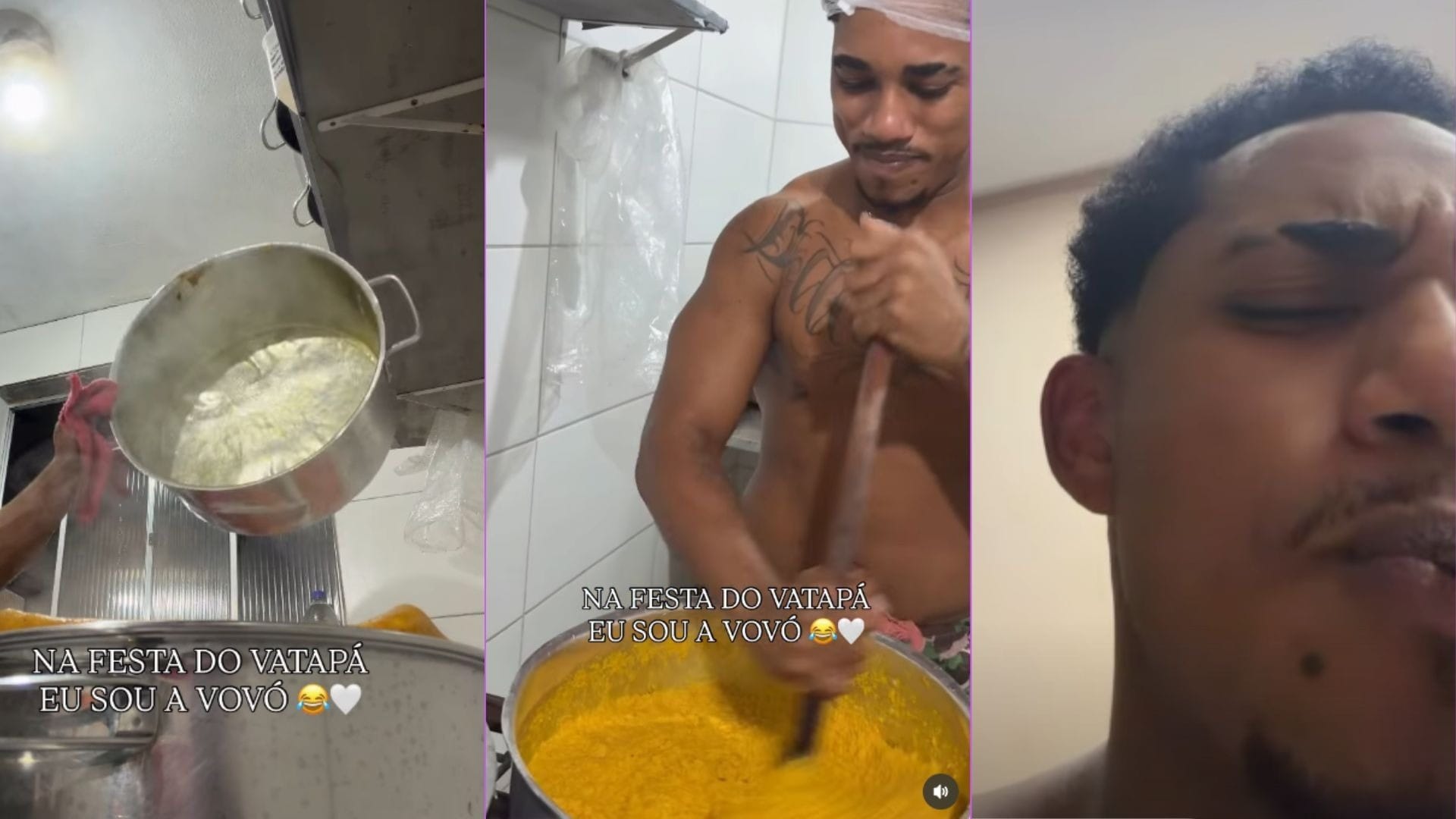 O Kanalha viraliza ao celebrar vatapá soltinho: 