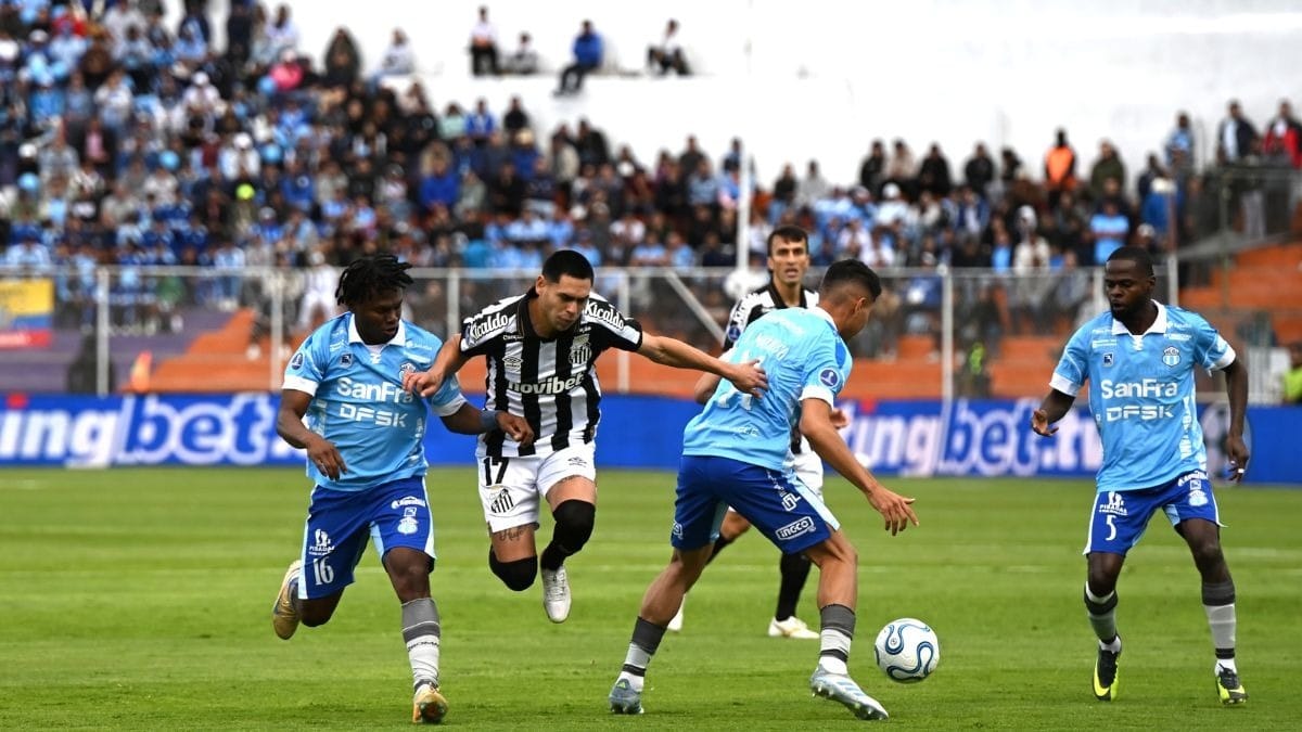 Santos segura o Macará e vai às quartas de final da Sul-Americana