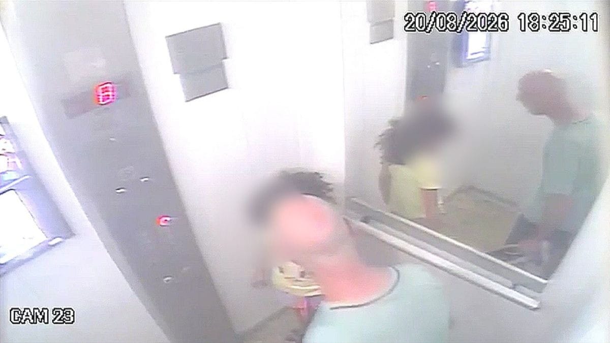 Vídeo: Advogado é preso após agredir a filha em elevador de prédio em SP