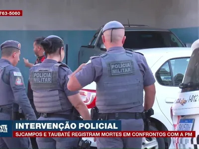 Intervenção policial: SJC e Taubaté registram mortes em confrontos com PM