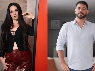Luiza Ambiel convida Evaristo Costa para conteúdo adulto: “Bora gravar?”