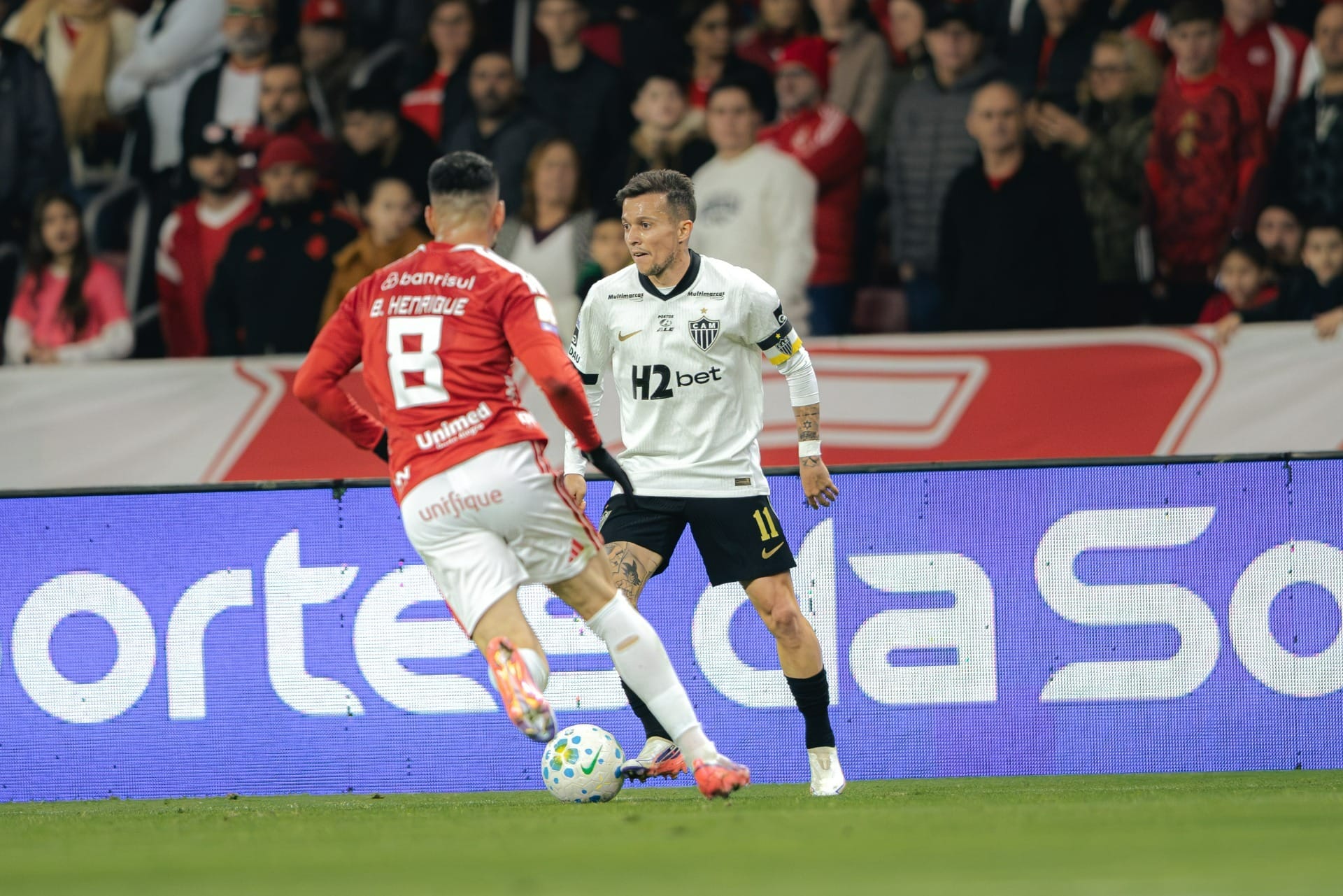 Inter empata com Atlético-MG e pode terminar a rodada no Z-4 do Brasileiro