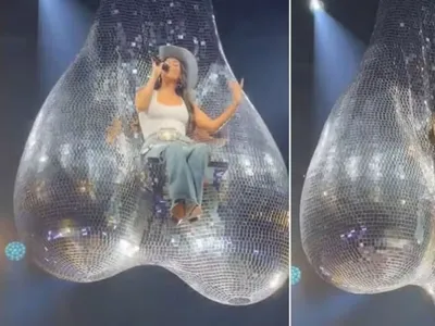 Cenário curioso chama atenção em show de estrela country: “Ninguém avisou?”
