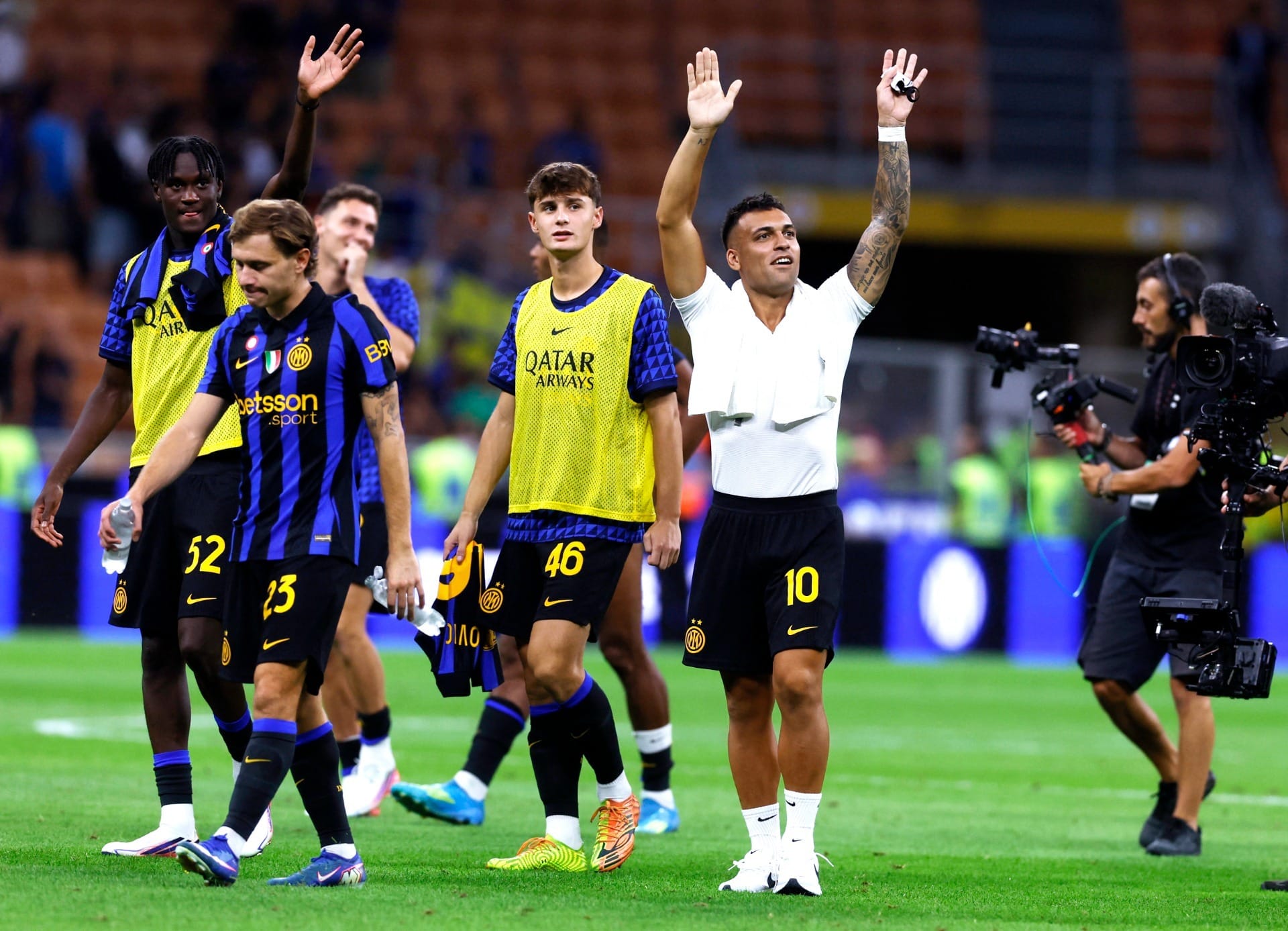 Inter de Milão goleia o Monza na estreia do Campeonato Italiano