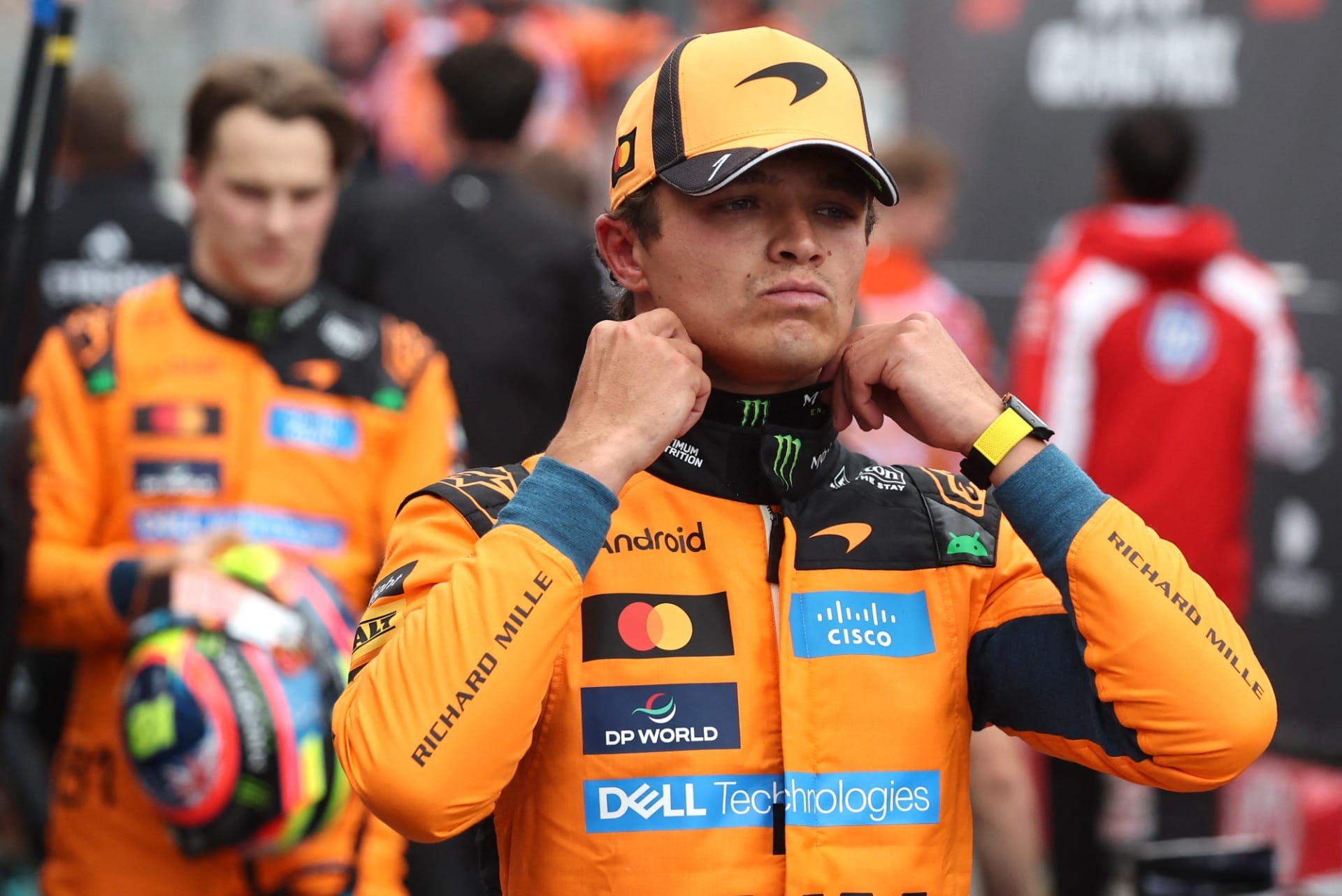 Norris se diz surpreso com pole position no GP da Holanda
