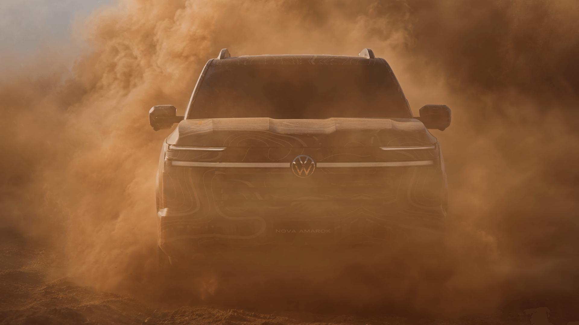 Nova Amarok terá motor 2.5 turbodiesel de 223 cv | Crédito: Volkswagen/Divulgação
