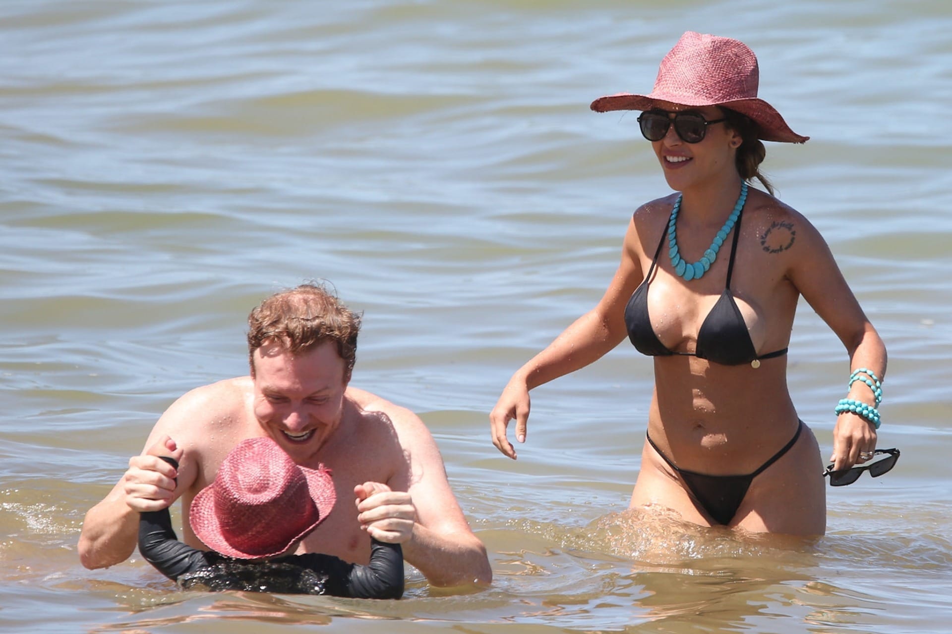 Gabi Luthai e Teo Teló curtem fim de semana de sol na Bahia; veja fotos