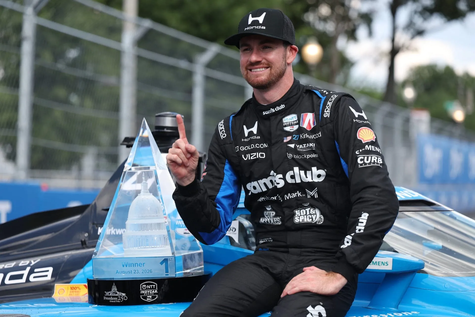 Kyle Kirkwood venceu o GP de Washington da Indy