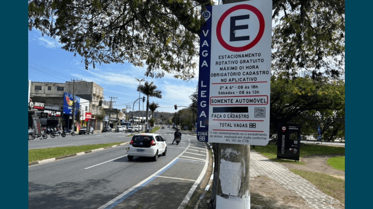 Estacionamento rotativo gratuito começa a ser fiscalizado em Votorantim - QTU Questões do Universo