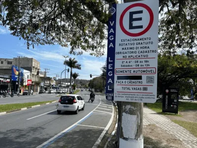 Estacionamento rotativo gratuito começa a ser fiscalizado em Votorantim