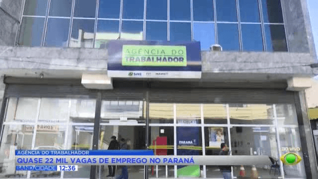 Paraná abre a semana com quase 22 mil vagas de emprego