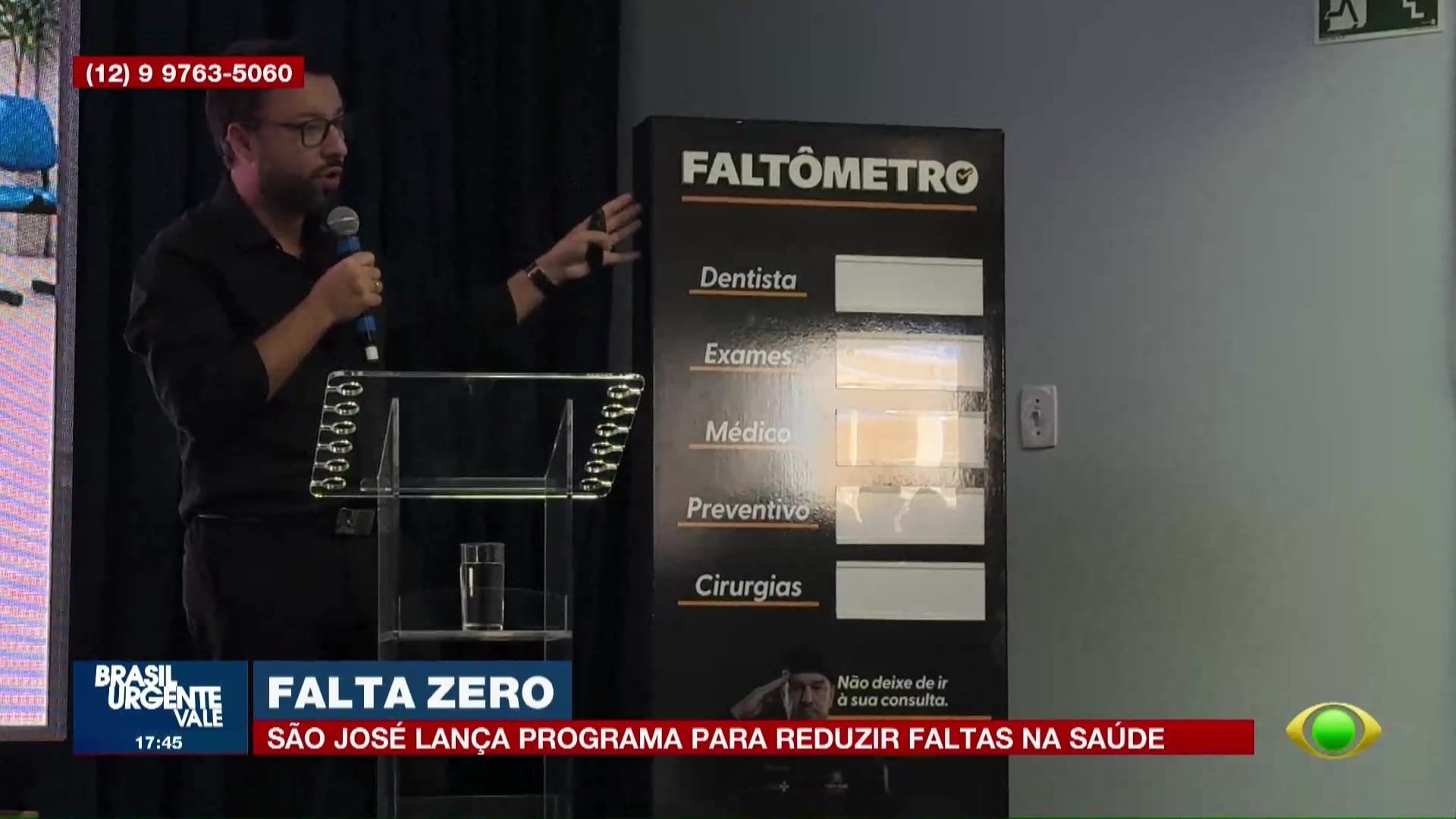 SJCampos lança campanha Falta Zero na saúde e prevê suspensão de cadastro