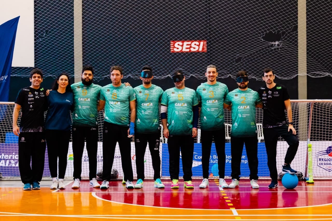 SJCampos terá três equipes no Campeonato Brasileiro de Goalball 2026