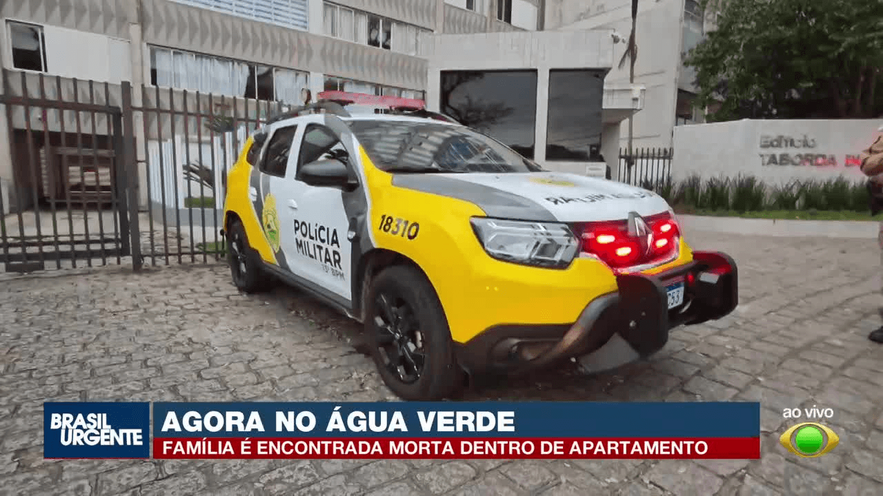 Família é encontrada morta em apartamento no Água Verde, em Curitiba