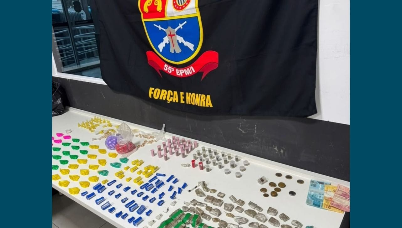 PM apreende mais de 500 porções de drogas em Sorocaba