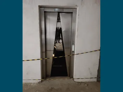 Mulheres e crianças ficam feridas após elevador despencar em clínica