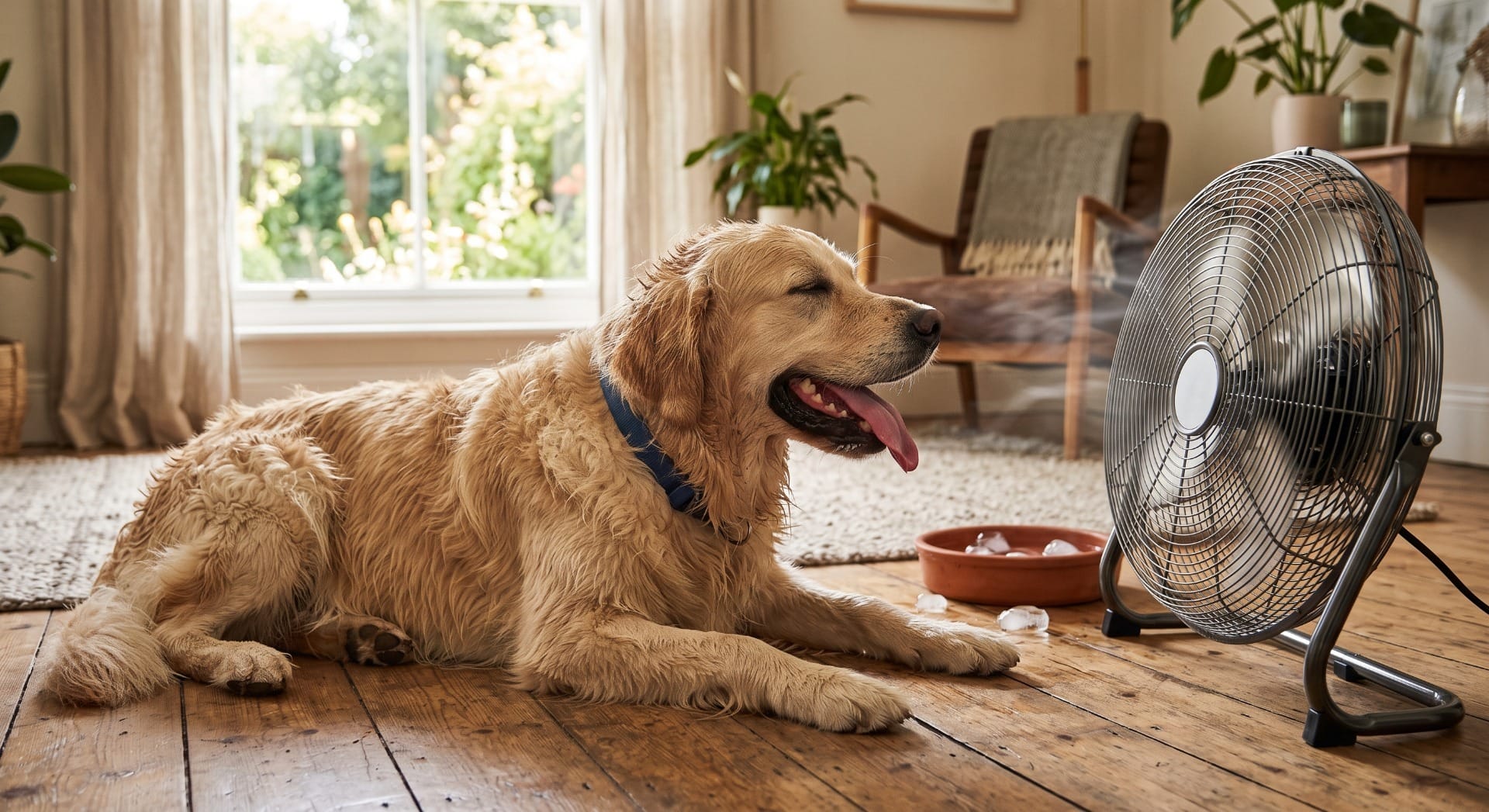 Japoneses criam roupa com ventiladores para proteger cães do calor extremo