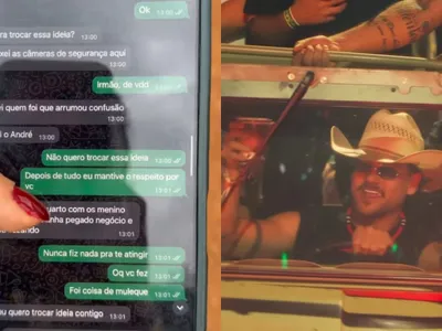 Casal expõe conversa com Rincon após confusão; leia troca de mensagens