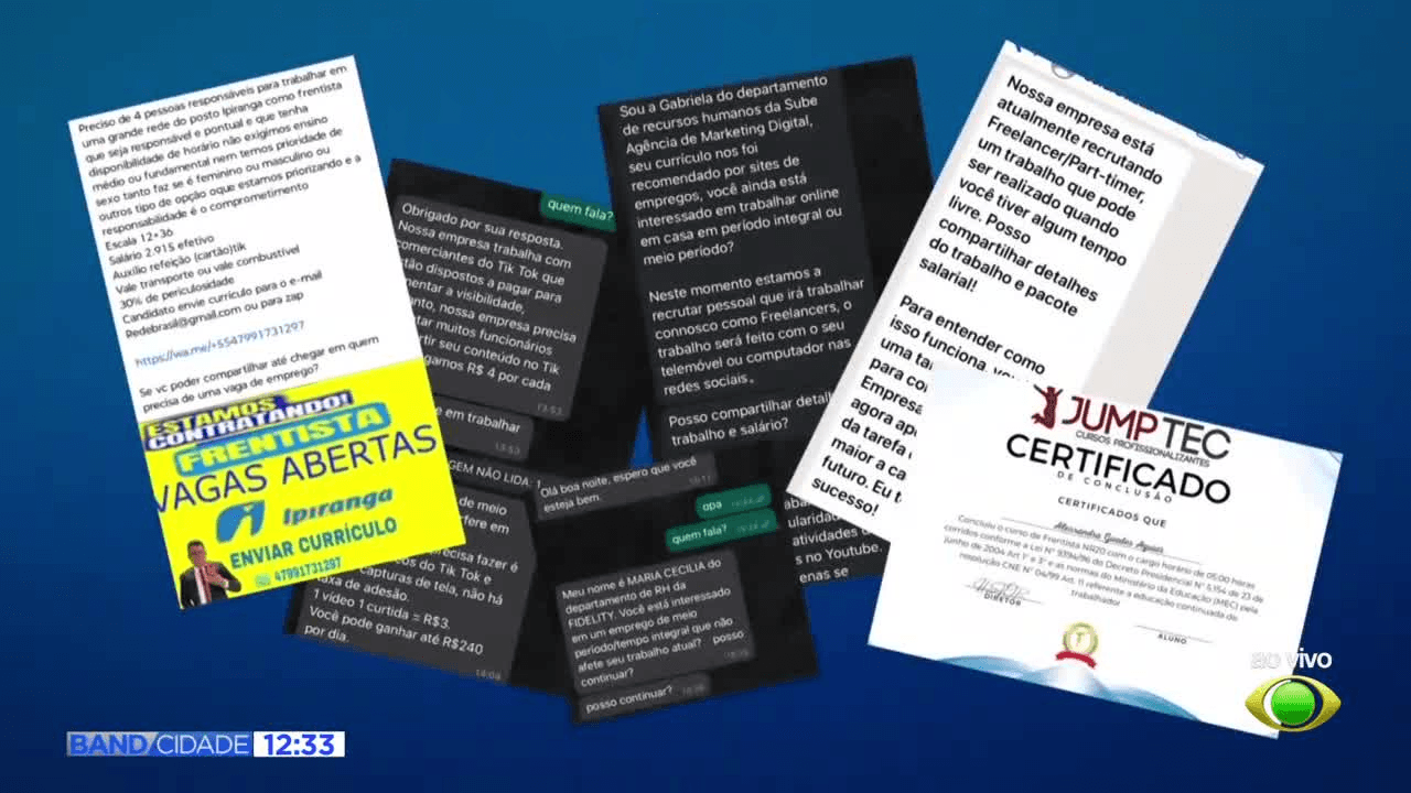 Golpe do falso emprego se espalha na internet; veja como agir - QTU Questões do Universo