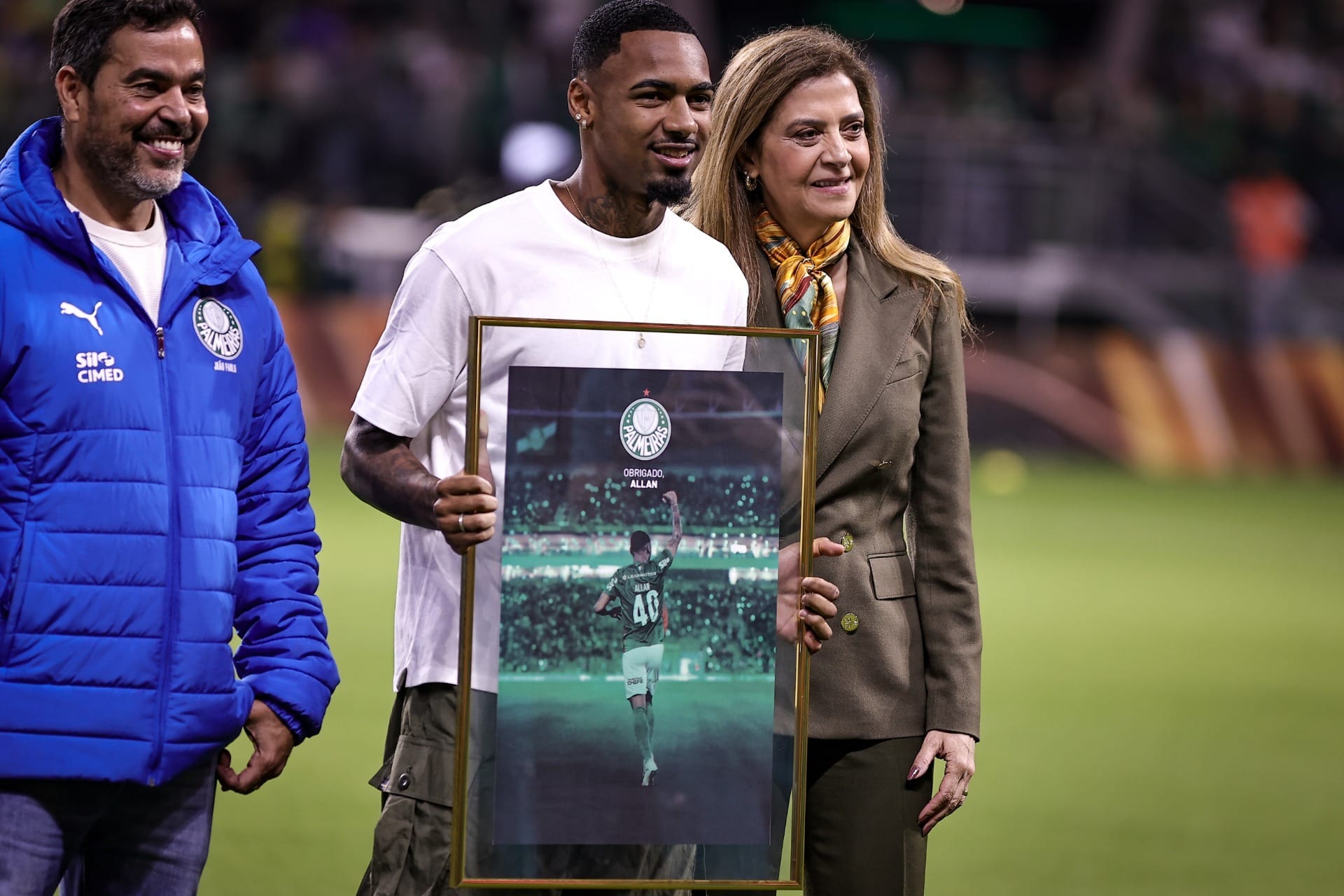 Palmeiras faz homenagem e se despede de Allan, reforço do Manchester City - QTU Questões do Universo