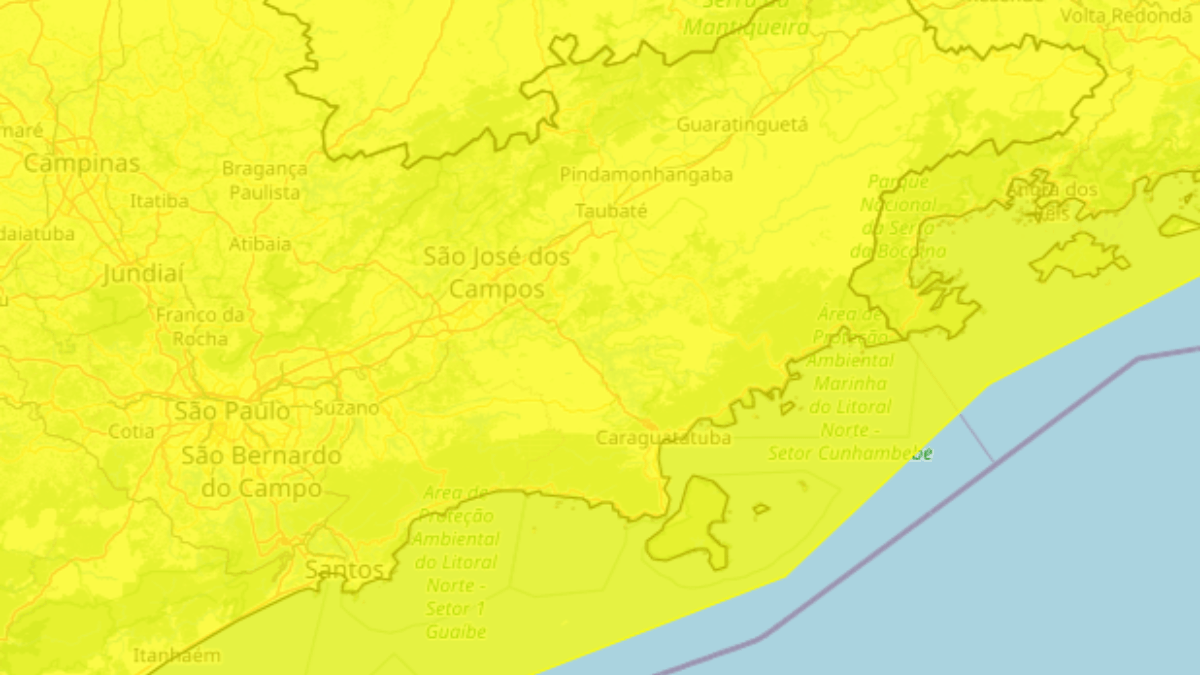 Ventos de até 60km/h: Inmet alerta para tempestade no Vale e Litoral Norte