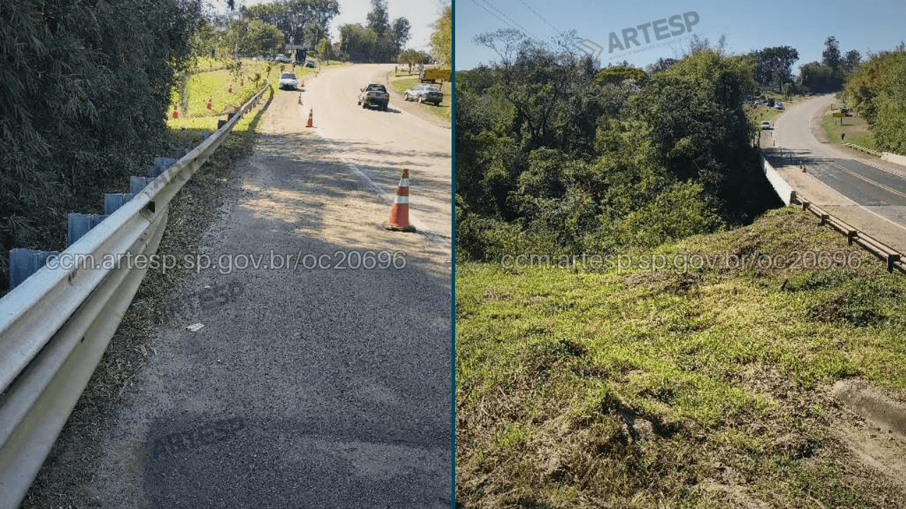 Motorista morre após caminhonete cair em ribanceira em Porto Feliz
