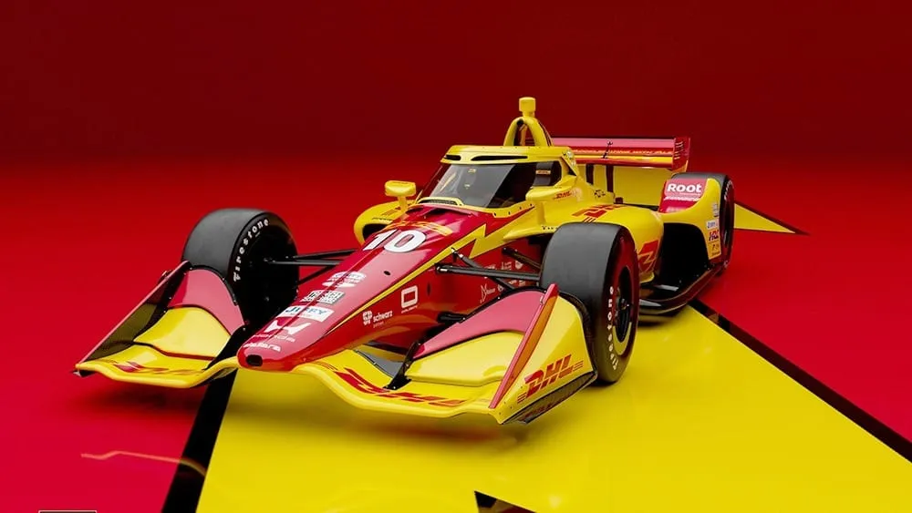 Carro de Palou para o GP de Laguna Seca da Indy